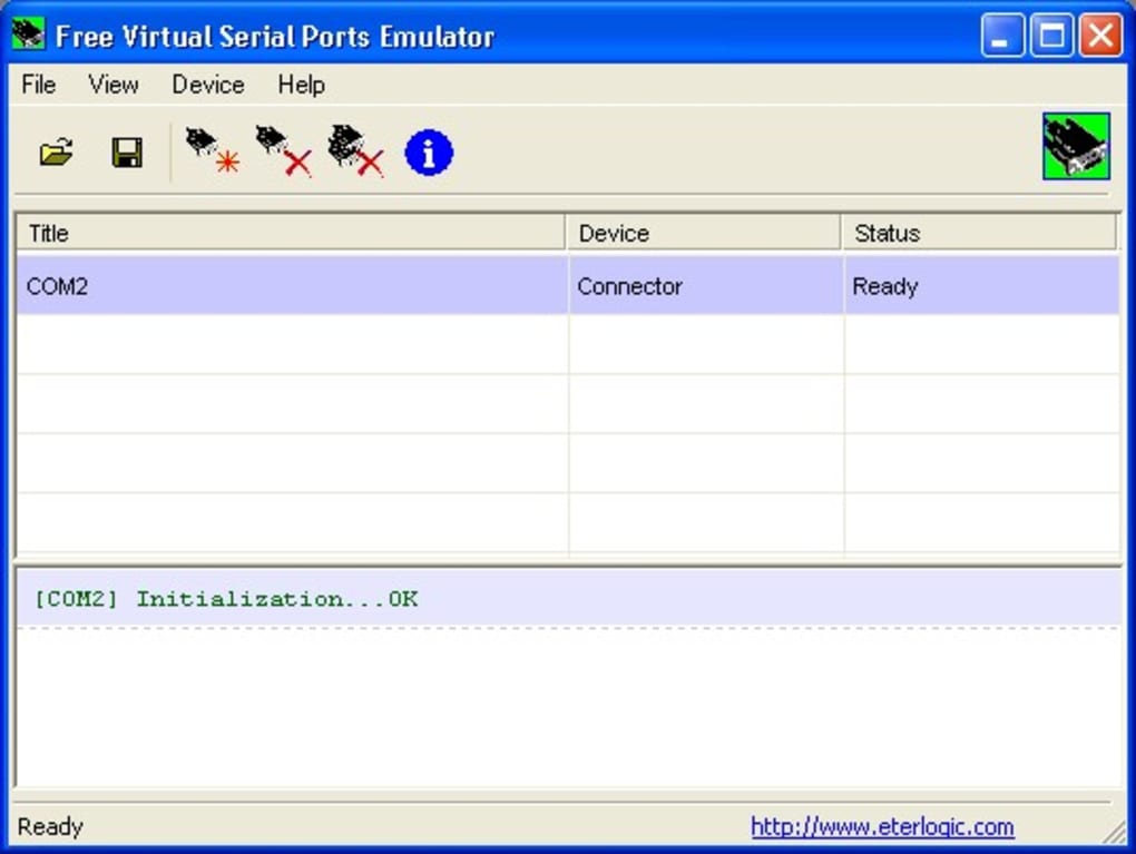 Free Virtual Serial Port Emulator